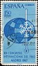Spain 1967 Cold International Congress 1.50 PTA Blue Edifil 1817. Uploaded by Mike-Bell